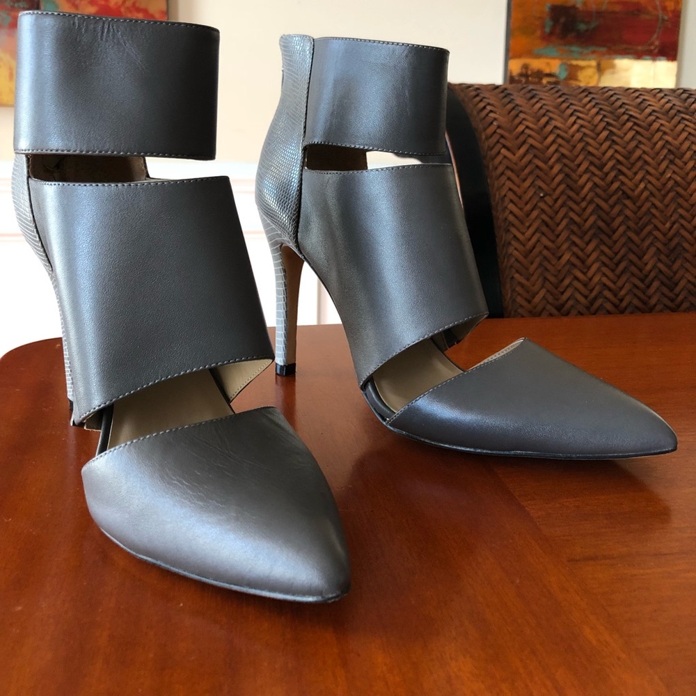 Grey shoes